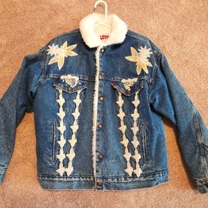 Levi Jean Coat w/ Bling